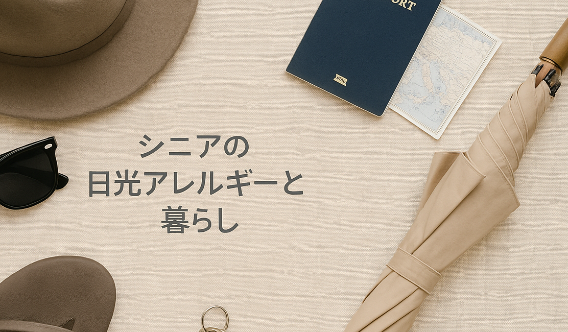 「シニアあるある」ドラマに共感！転びやすくなった私と日光アレルギーの変化