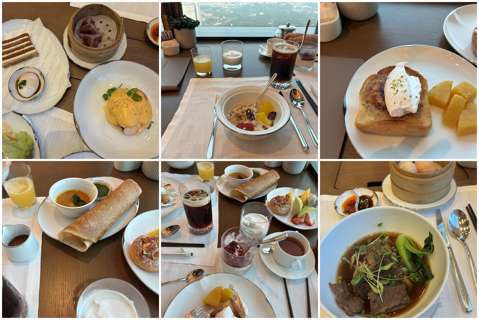 2日分の朝食6品